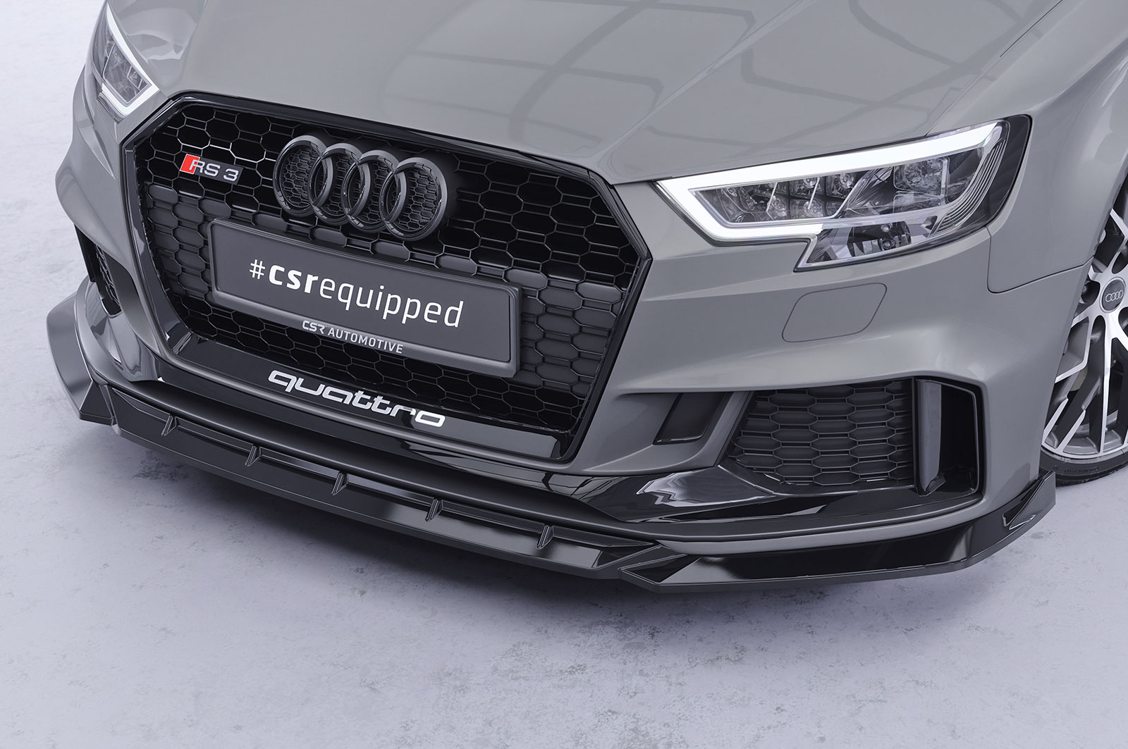 Voorspoiler Bekerspoilerlip voor Audi RS3 (8V/8VA)