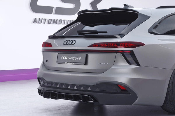 Achterspoiler Audi A6 C9 Avant Glans Zwart