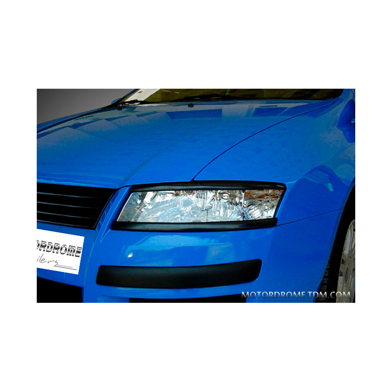 Koplampspoilers  Fiat Stilo - Bovenzijde (ABS)