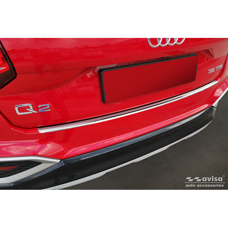 RVS Achterbumperprotector  Audi Q2 Facelift 2020-