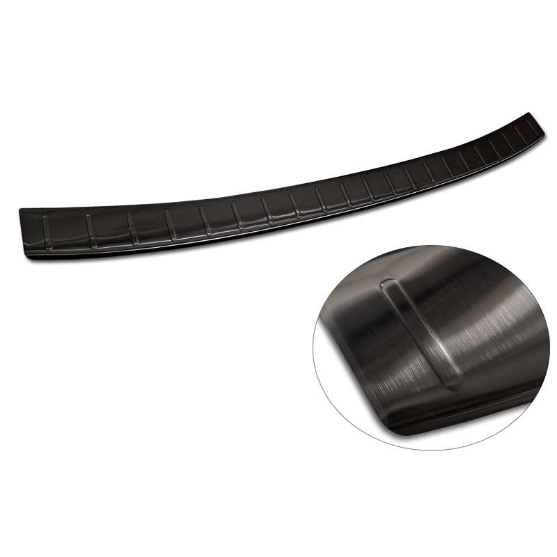 Zwart RVS Achterbumperprotector  Mazda CX-60 (KH) 2022- 'Ribs'