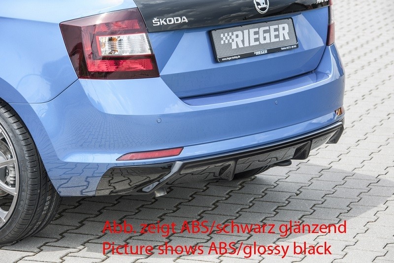 Achteraanzet Carbon-look Skoda Rapid Spaceback NH