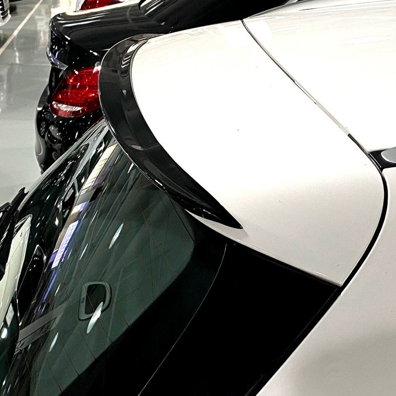 Dakspoiler (Spoiler Cap)  Mercedes C-Klasse W205 Kombi 2014-2021 (ABS Glanzend zwart)