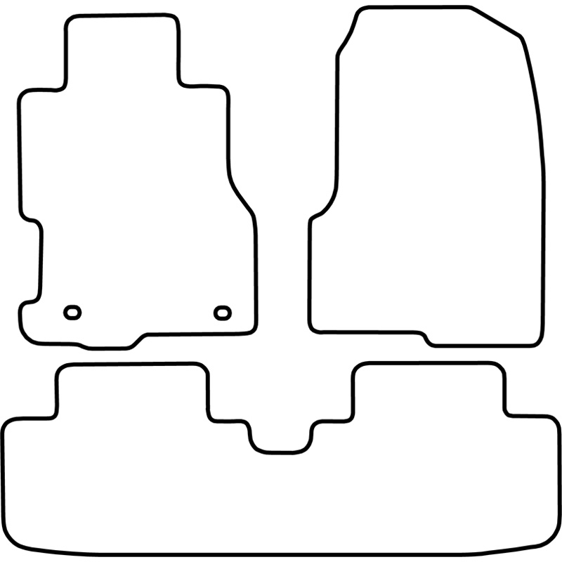 Automatten Honda Civic 3drs 04-