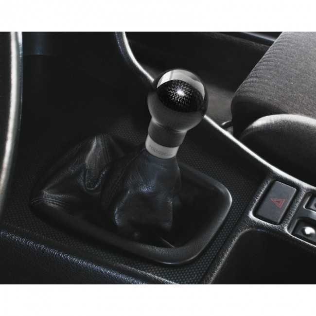 Foliatec Pookknop Short Shift Carbon-Line zwart ø 49mm - Hoogte