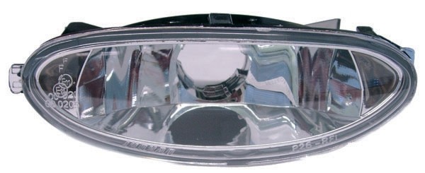 Foglight Peugeot 206 claro cromo