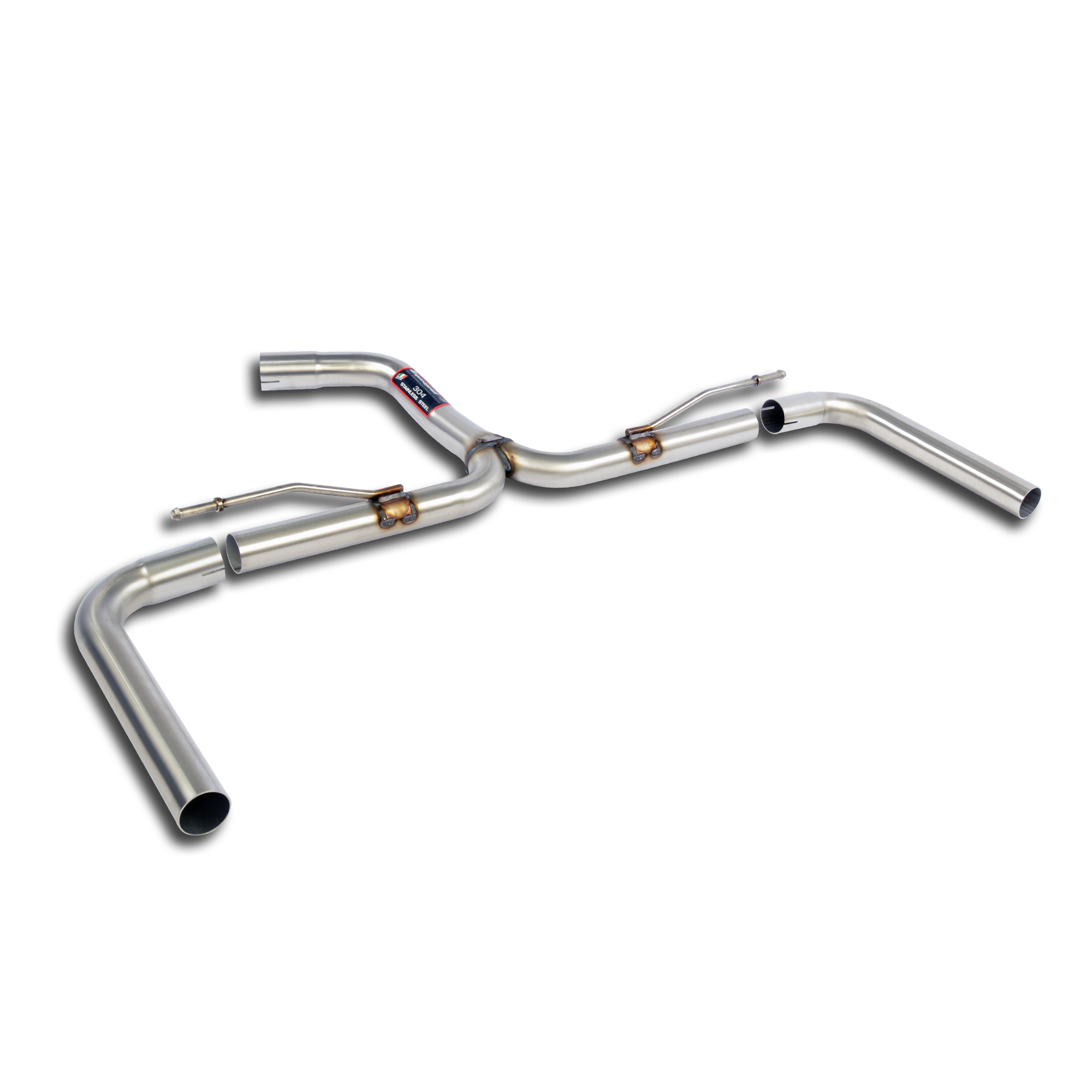 AUDI A3 8V Cabrio 1.4 TSI (150 Hp) 2014 Rear "Y-Pipe" Racing (Replaces rear muffler)