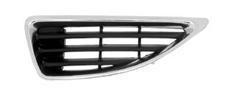 grille, chroom/zwart, links Renault Megane, 1999-2002