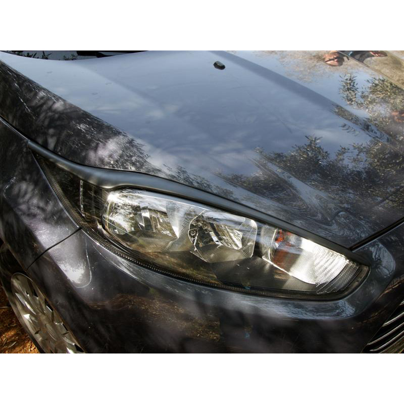 Koplampspoilers  Ford Fiësta VII Facelift 2013-2017 (ABS)
