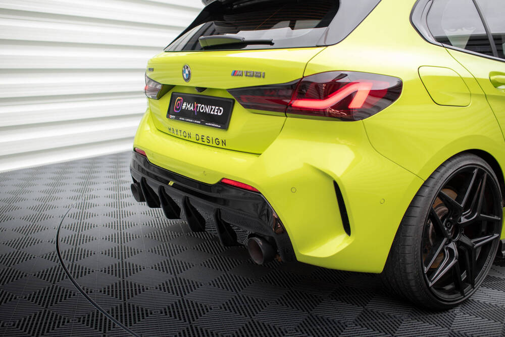 Diffuser V.3 BMW 1 Serie M Pakket / M135i F40 Maxton Glans Zwart