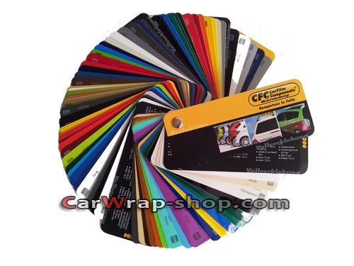 Car wrap folie Samples serie 400/500/800
