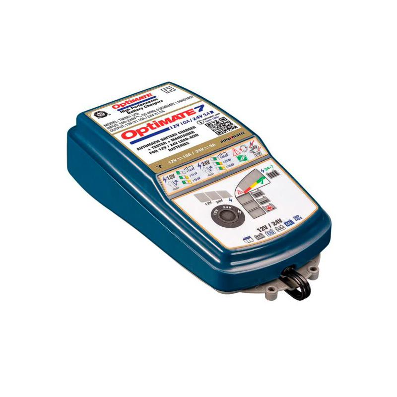 Optimate 7 12V 10-Amp / 24V 5-Amp Acculader / tester / onderhouder