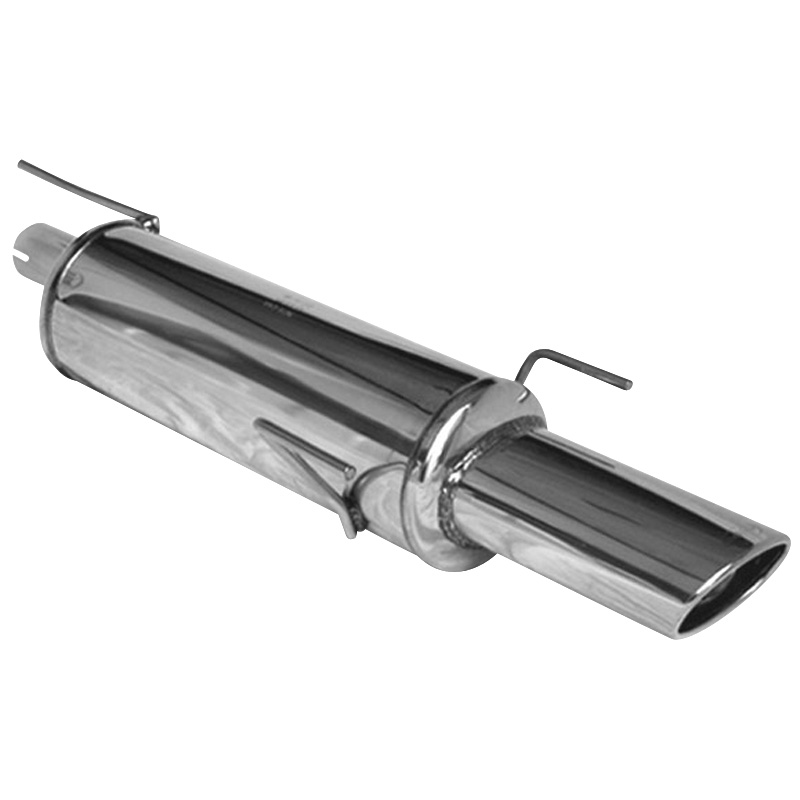 100% RVS Sportuitlaat  Opel Astra F 1.8 16v GSi (125pk) 1993-94 120x80mm