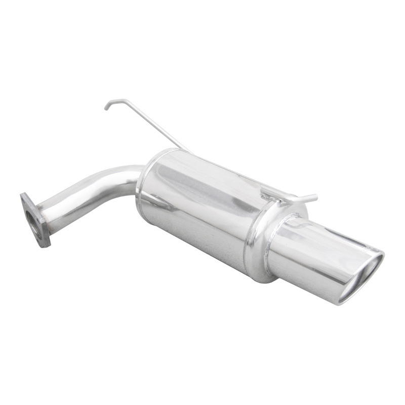 100% RVS Sportuitlaat  Mitsubishi Lancer EVO IX 2.0 16V 280pk 2006-2008 Ø 63 1x110mm X-Race