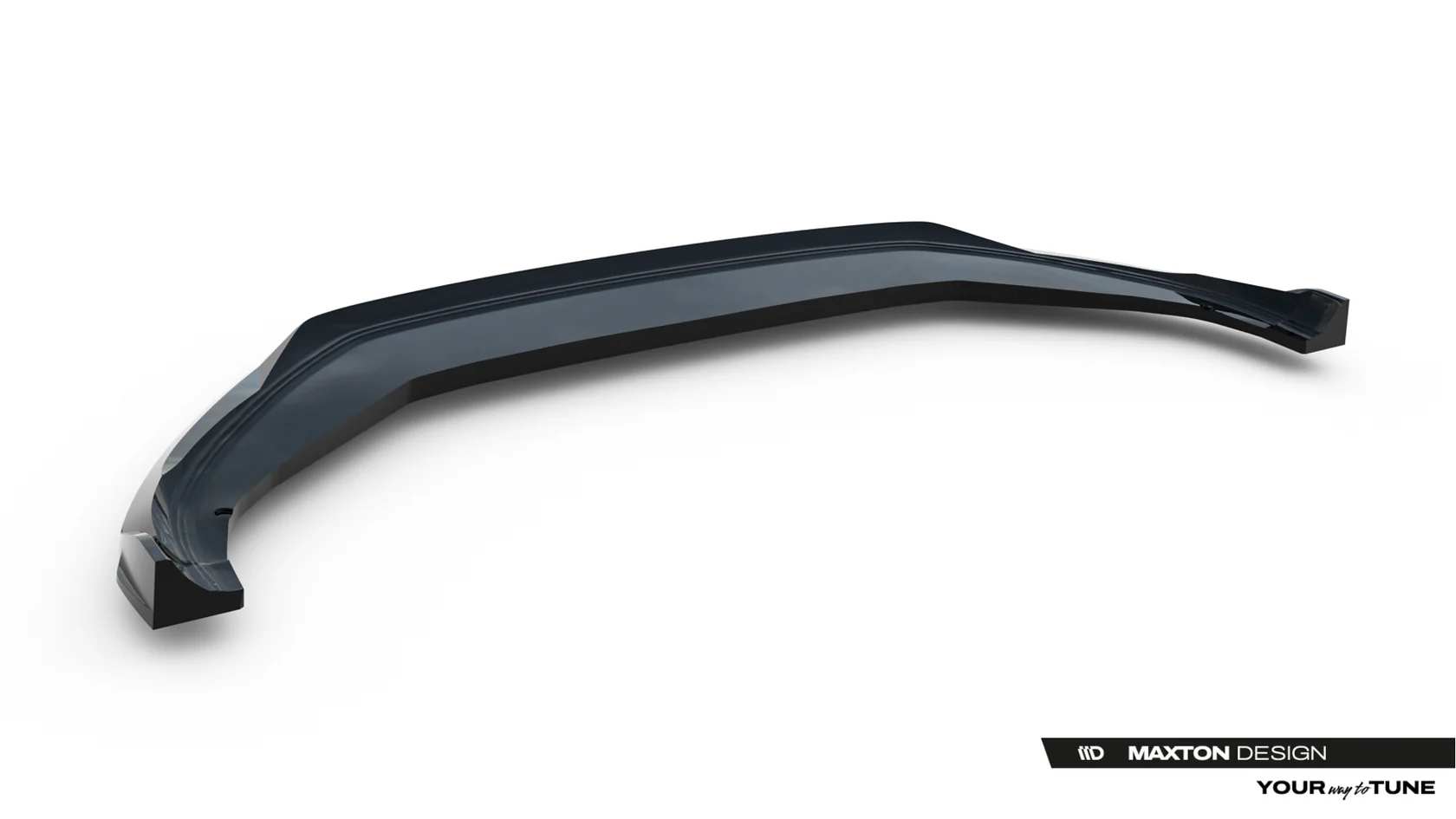 Volkswagen Tayron R-Line Mk1 Voorspoiler Glans Zwart