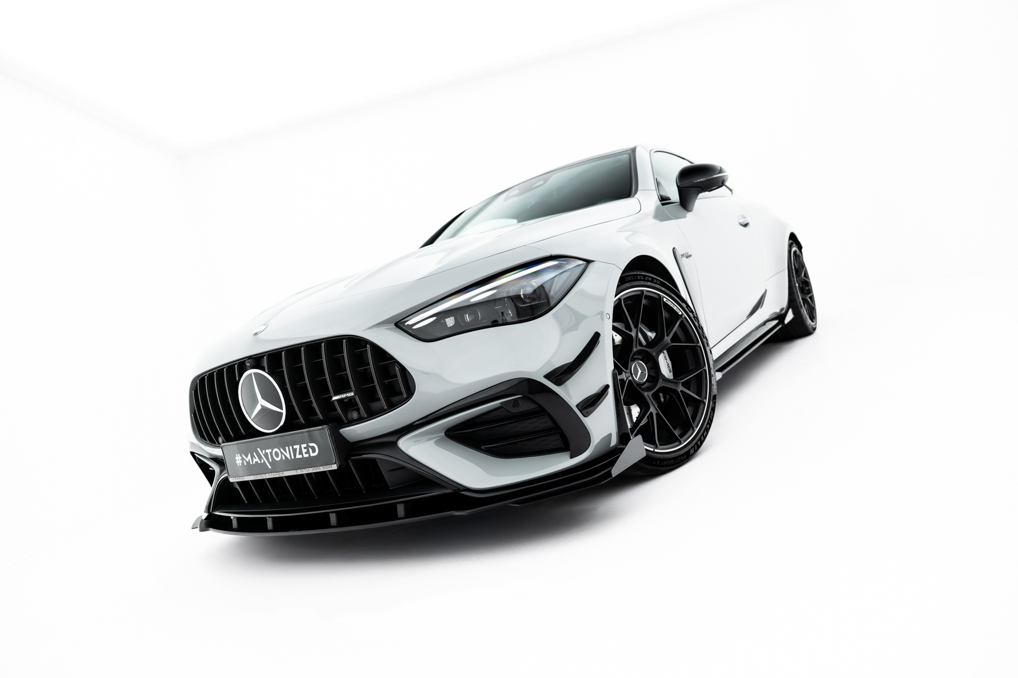Street Pro Voorspoiler + Flaps Mercedes-AMG CLE 53 Aero C236 2023 – 2025