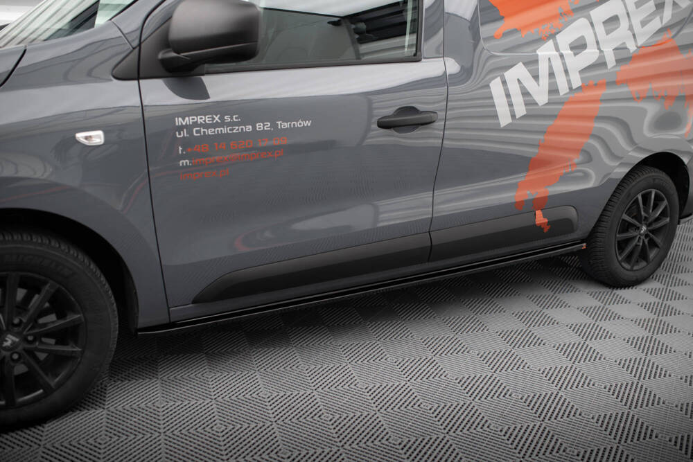 Zijskirts Renault Express Maxton Glans Zwart