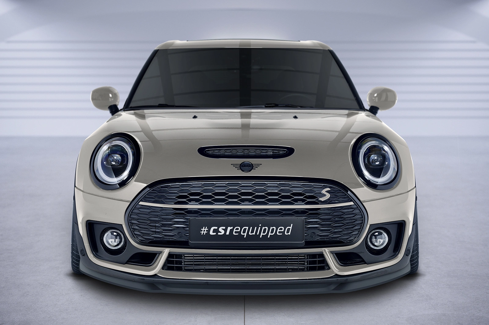 Voorspoiler Mini Clubman F54 Cooper S Glans Zwart (2015–)