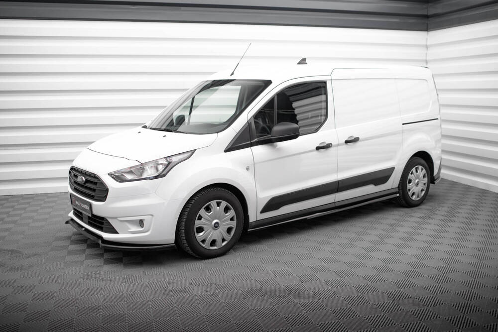 Zijskirts Ford Transit Connect Mk2 FL Maxton Glans Zwart