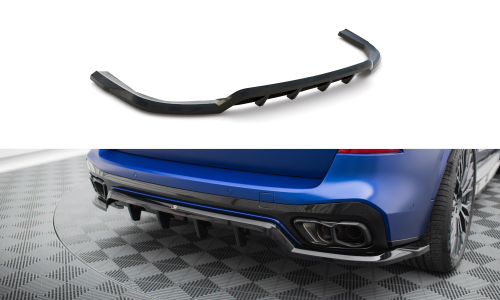 Diffuser V.1 BMW X5 G05 M-Pack FL Maxton Glanzend Zwart