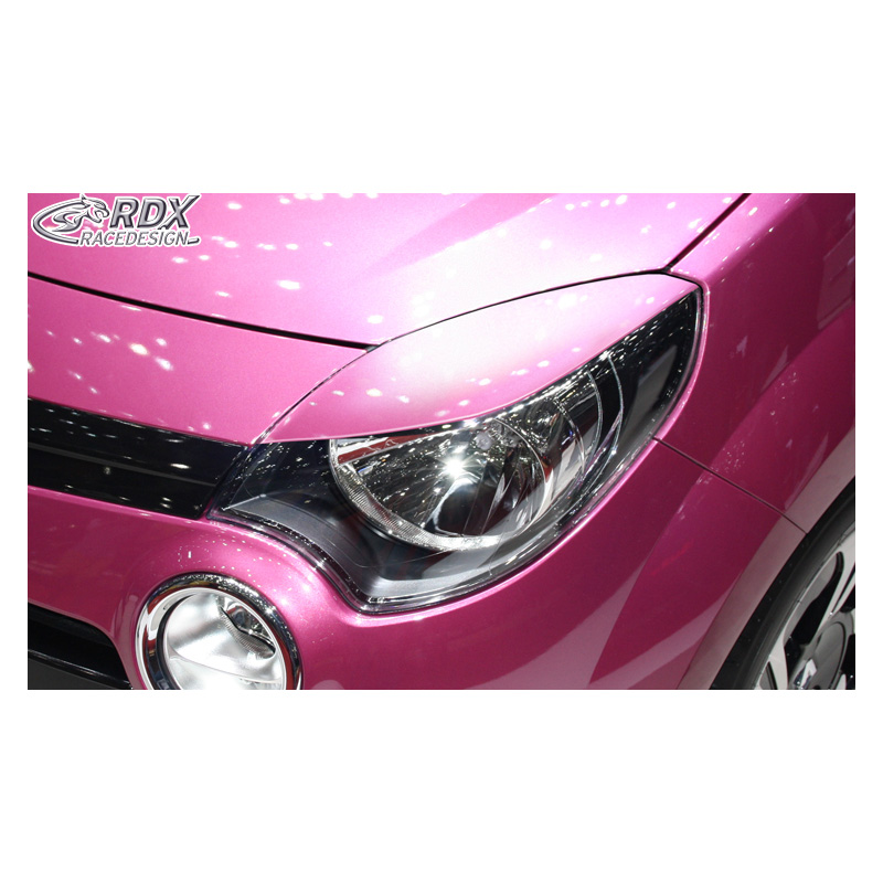 Koplampspoilers  Renault Twingo II Facelift 2012-2014 (ABS)