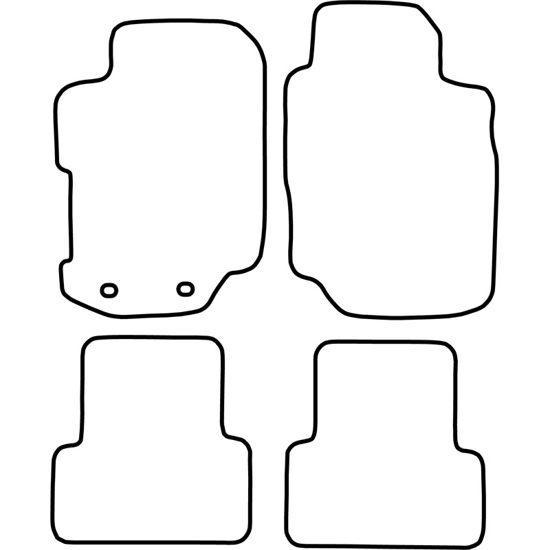 Automatten Velours  Ford Escort 1995-1997