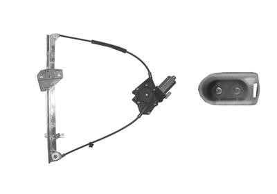 raammechanisme, 3 drs, incl motor, rechts Ford Fiësta, 1995-1999
