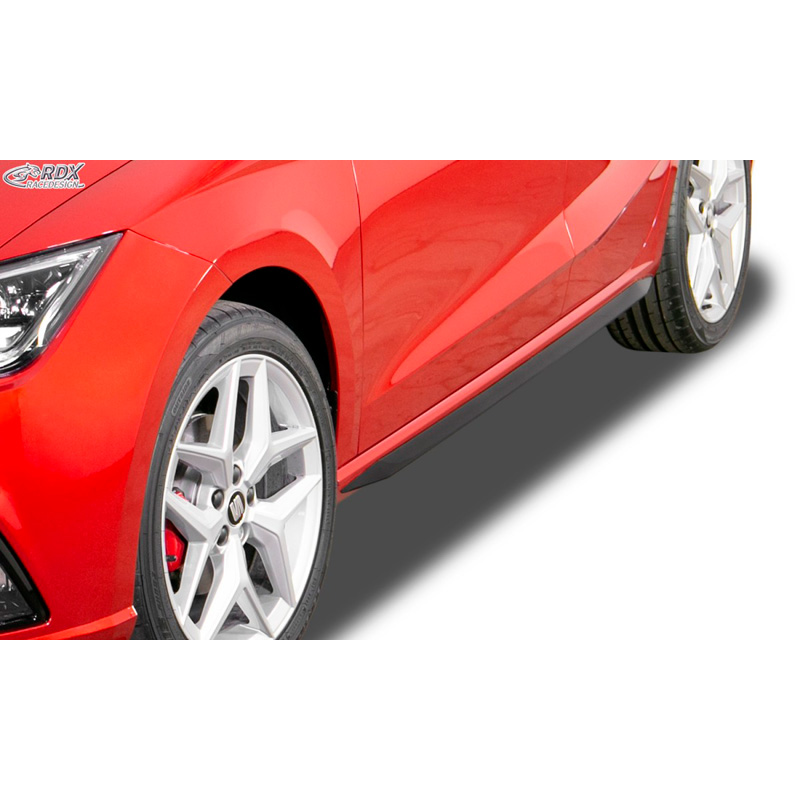 Sideskirts 'Slim'  Seat Ibiza 6F 2017- incl. FR (ABS zwart glanzend)