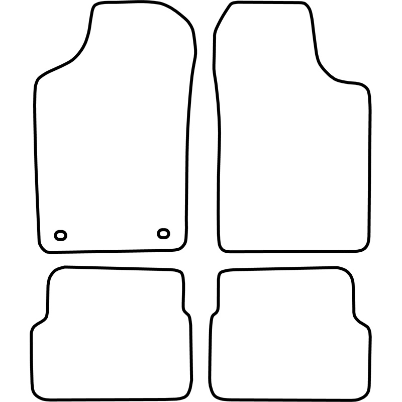 Automatten Renault Laguna 98-01