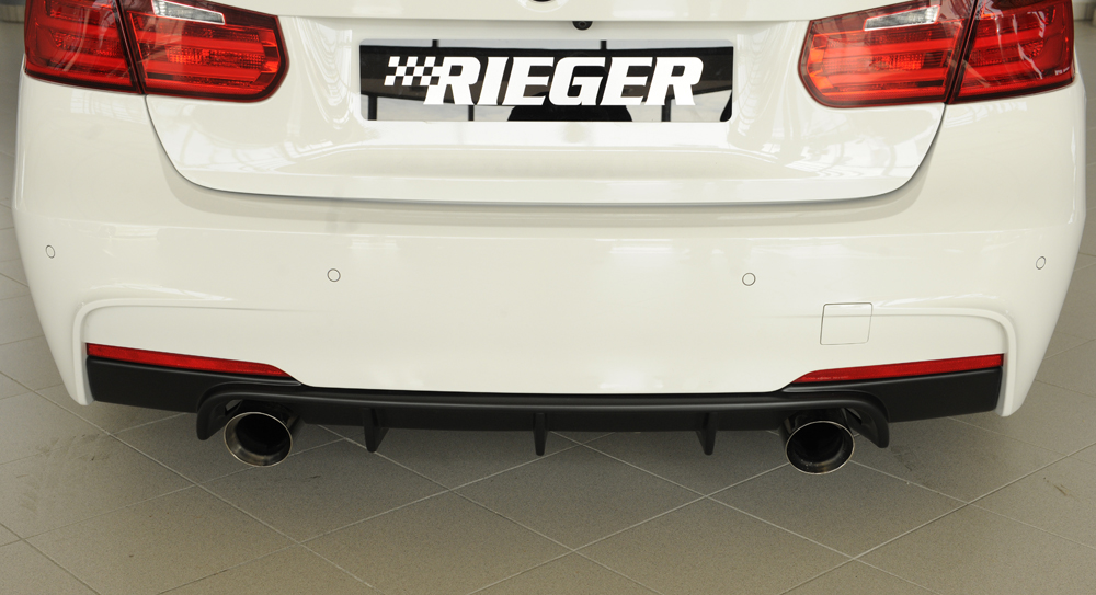 Achter Diffuser BMW 335i/340i F30/F31 2012-... ongespoten Rieger