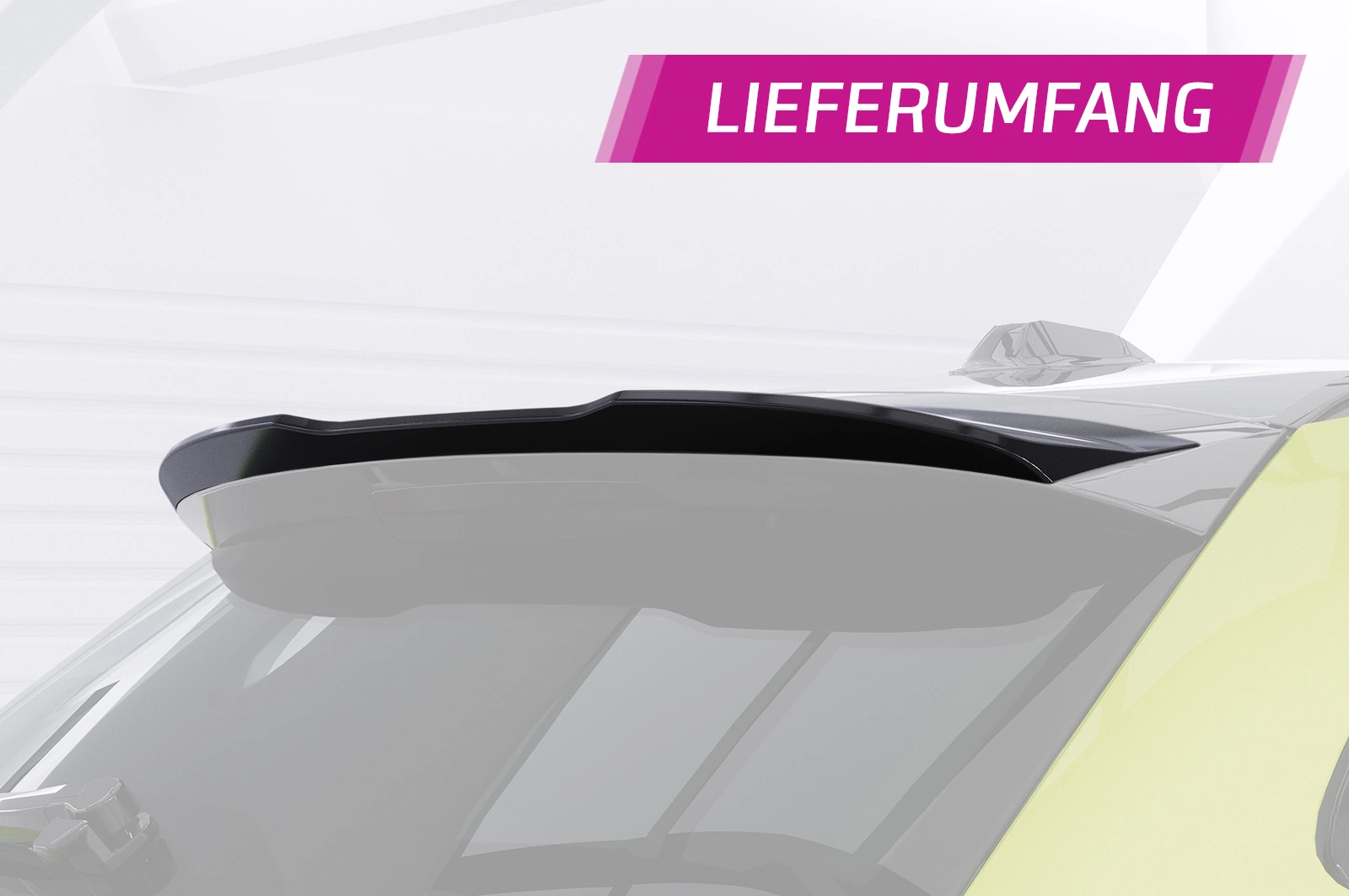 Achterspoiler BMW M3 G81 Competition CSR glans zwart