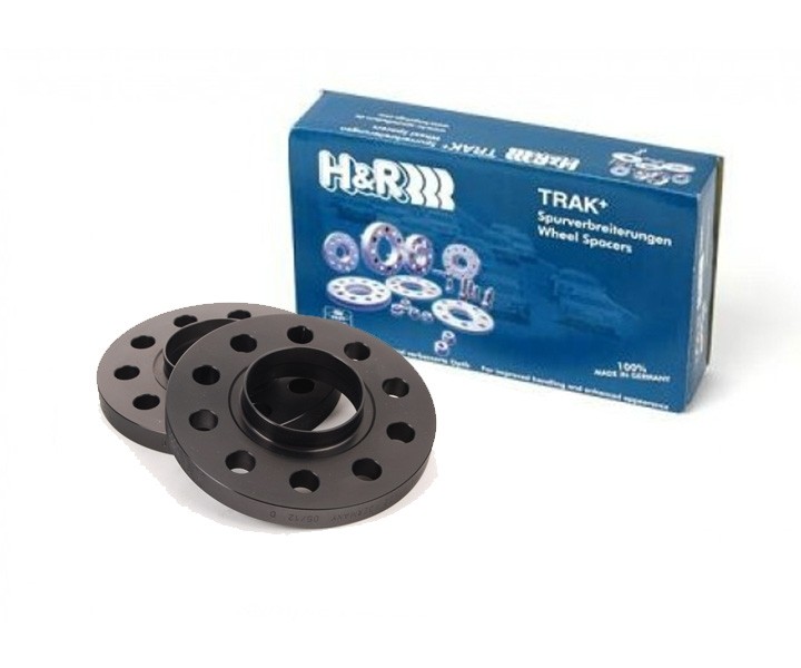H&R Spoorverbreders 4x100 57,1 DR36 18mm zwart
