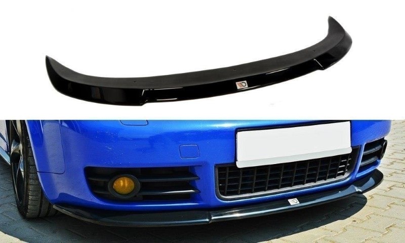 Voorspoiler Audi S4 B6 Glanzend Zwart