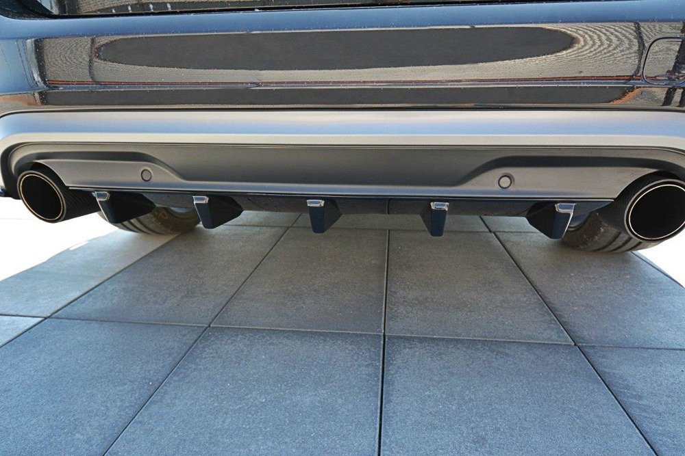 Achterdiffuser Volvo V60 Polestar Facelift Zwart Glans