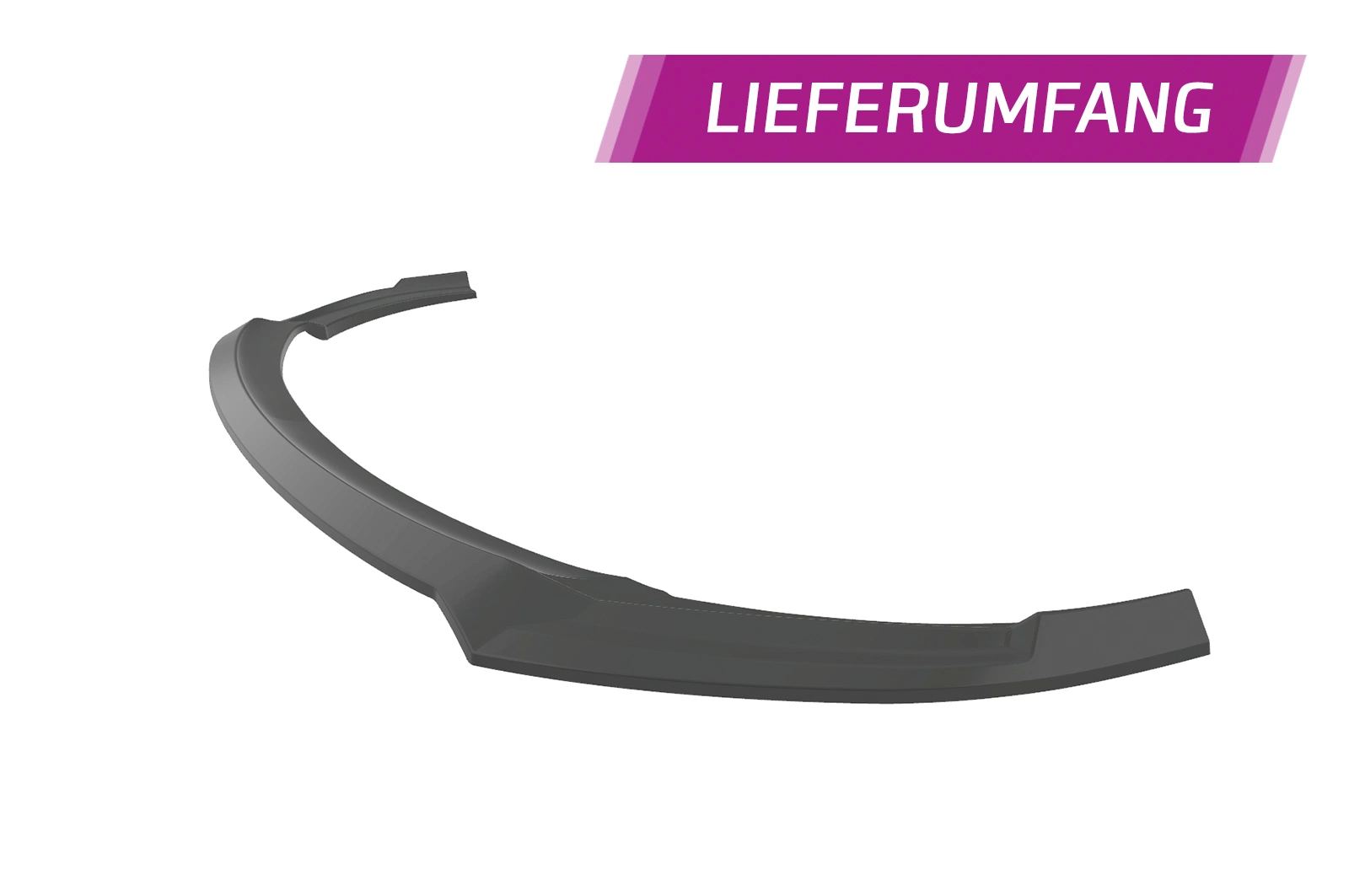 Voorspoiler Hyundai I30 (GD) Turbo glans zwart