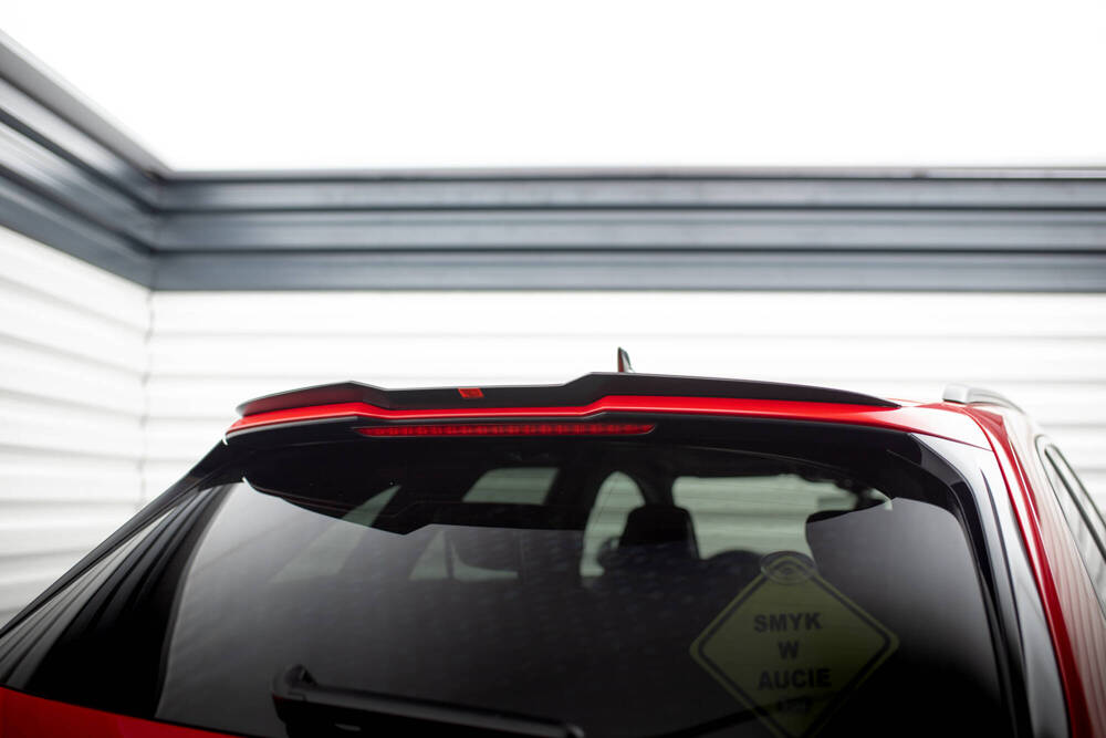 Spoiler Audi RS4 B9 Avant Maxton Glans Zwart