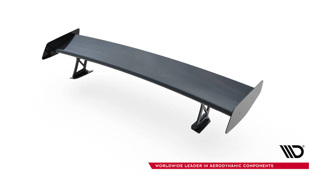Carbon Spoiler Met Externe Brackets Uprights + Led BMW M2 F87
