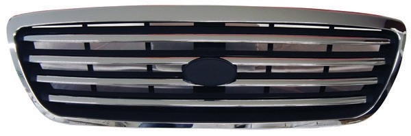 Radiator Grill CARNIVAL 01-06 Chroom/ZWART GELAKT