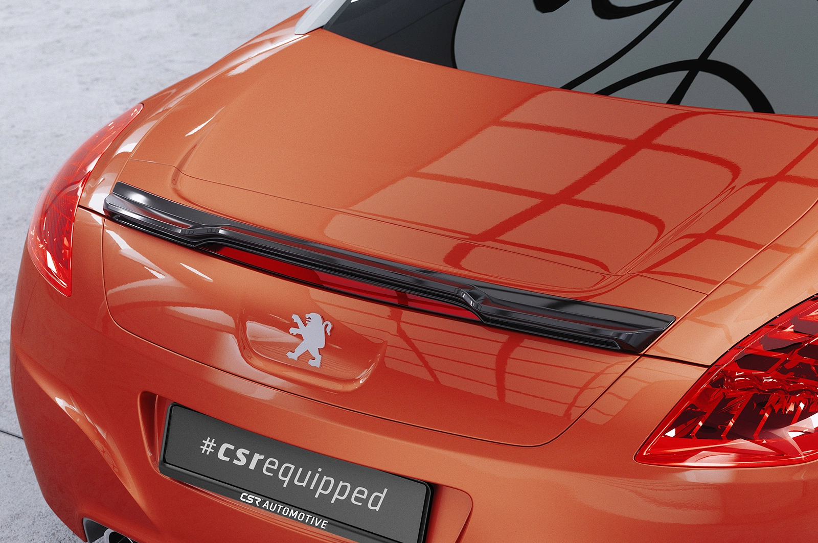 Achterspoiler Peugeot RCZ glans zwart 2012–2015