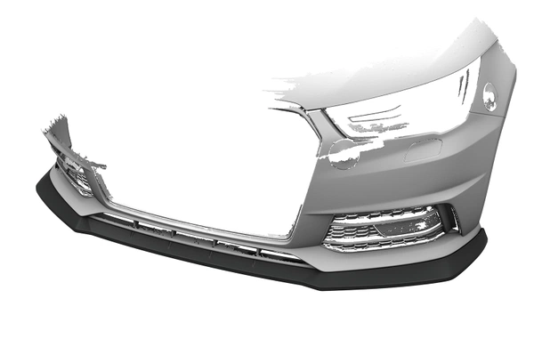 Voorspoiler | Bekerspoilerlip Audi A1 (8X) S-Line