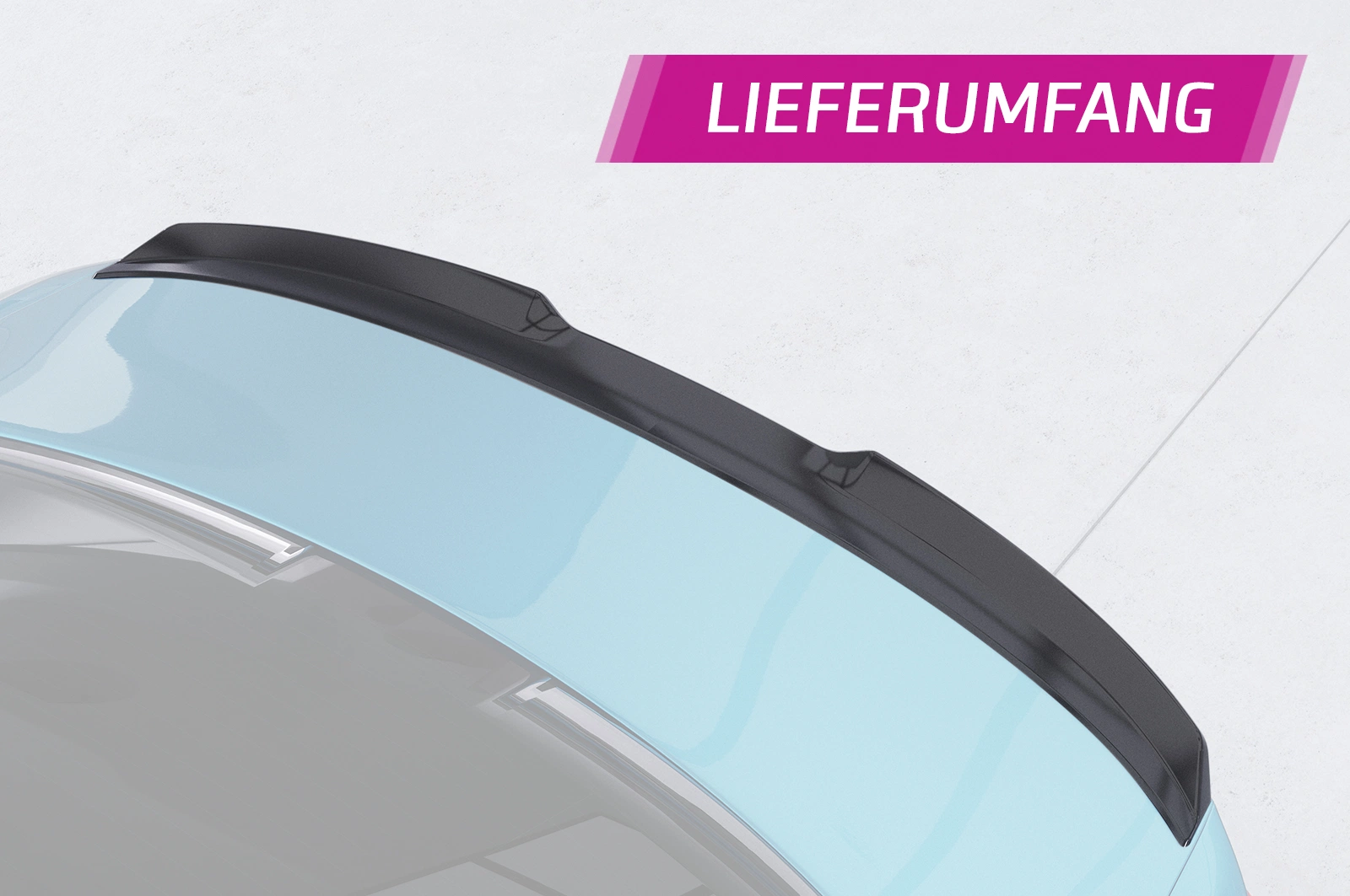 Achterspoiler BMW 4er F32 Coupe glans zwart