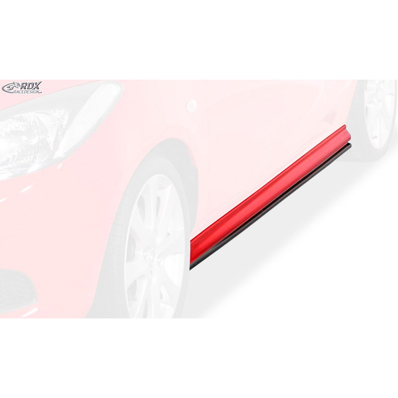 Sideskirts  Mazda 2 (DE) 2007-2014 'Edition' (ABS)