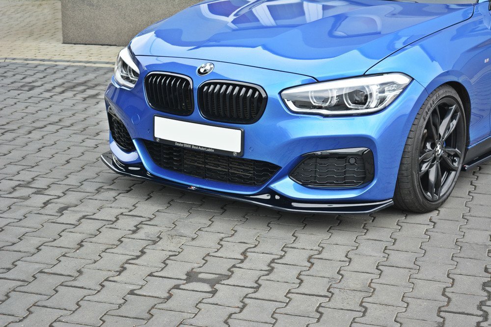 Voorspoiler BMW 1-Serie F20/F21 Facelift M-Power V3 Gloss Black