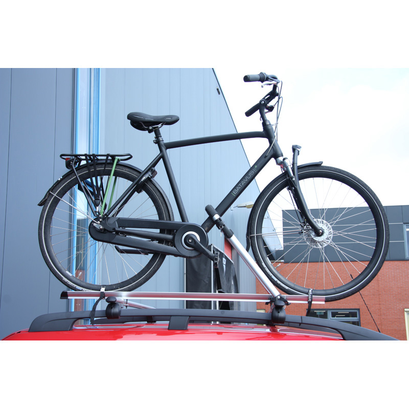 Twinny Load Dakfietsdrager aluminium voor 1 fiets - afsluitbaar
