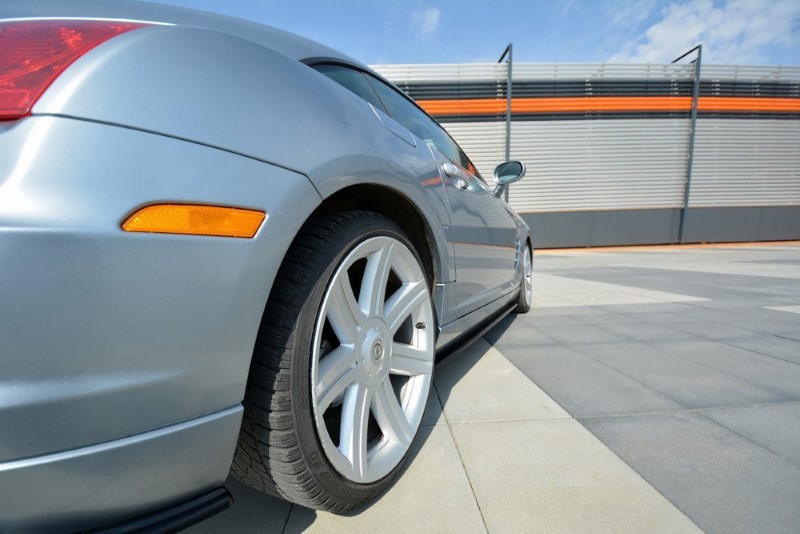 Zijskirts Diffusers Chrysler Crossfire Glanzend Zwart