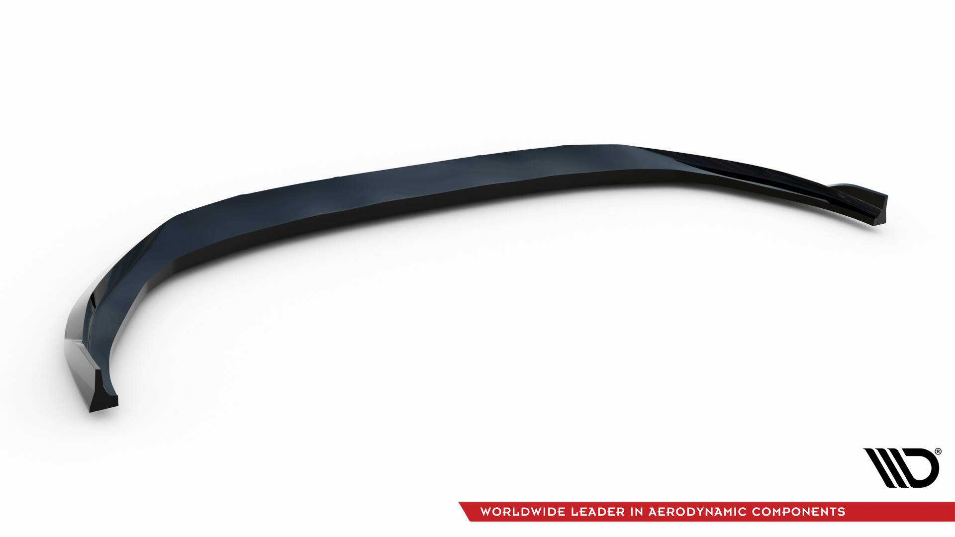 Voorspoiler V.3 Audi S3 / A3 S-line 8Y Facelift Maxton Glanzend zwart