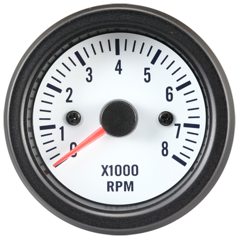 Performance Instrument Wit Toerenteller >8000rpm 52mm