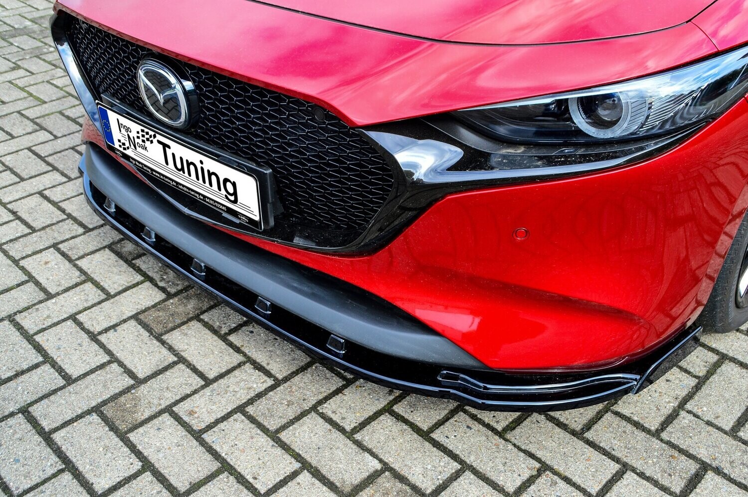 lip met wing Mazda 3 BP 2018-