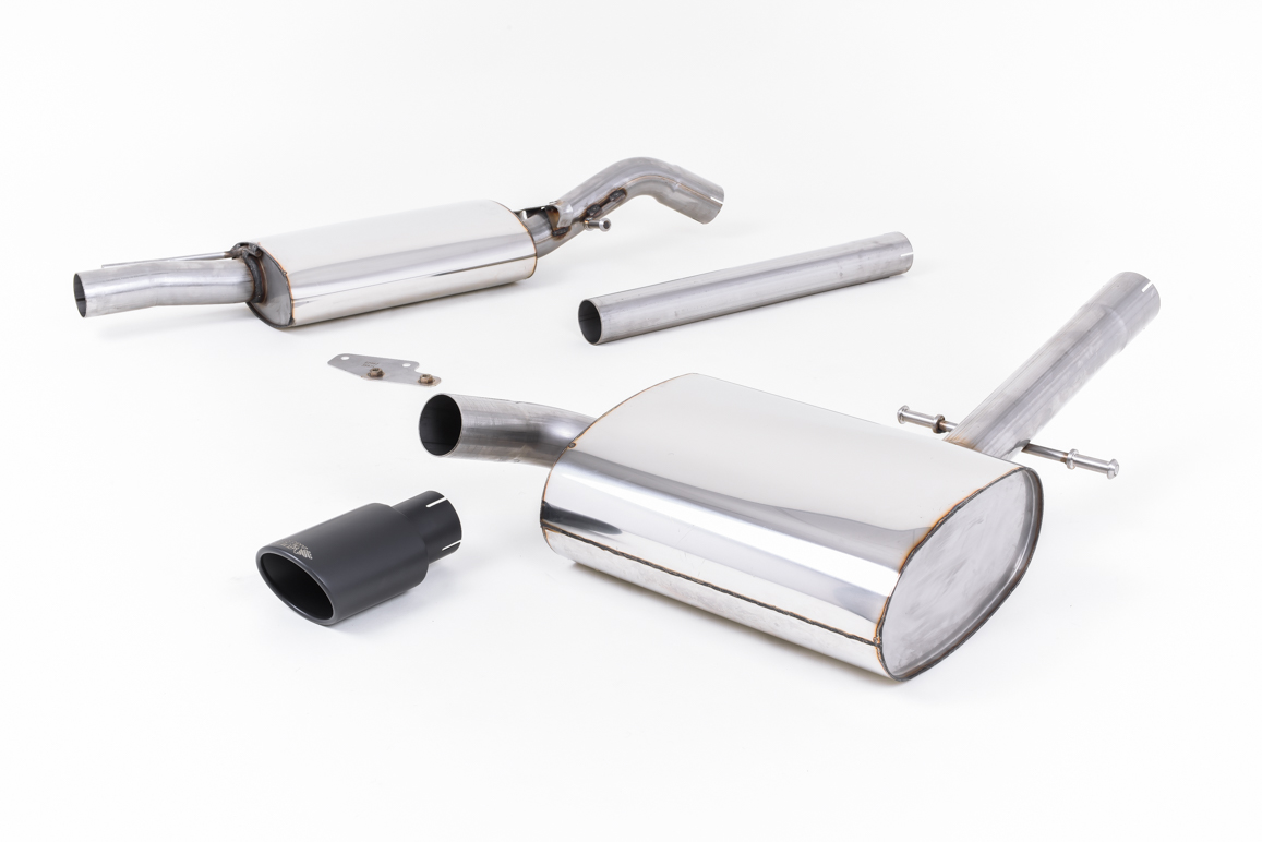 VW Golf Corrado VR6 Cat-back Resonated (louder) Systeem