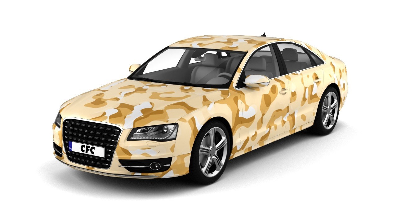 Car Wrap Folie Camouflage Desert Matt 150x300cm